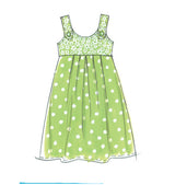 M5613 Children's/Girls' Dresses (size: 7-8-10-12-14)
