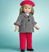 M6137 Doll Clothes For 18" (46cm) Doll (size: One Size Only)