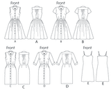 M6696 Dress - Misses (Size: 16-18-20-22-24)