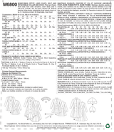 M6800 Outerwear - Misses (Size: 6-8-10-12-14)