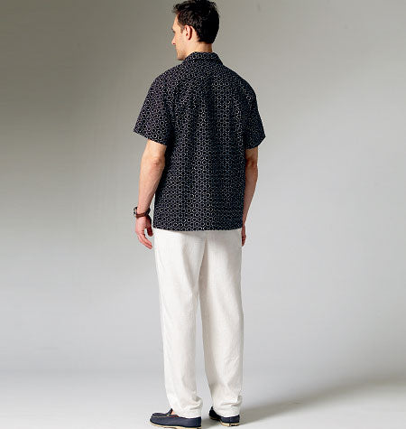 M6972 Men's/Boys' Shirt, Shorts and Pants (size: SML-MED-LRG-XLG)