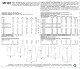 M7120 Misses' Dresses and Belt (size: LRG-XLG-XXL)