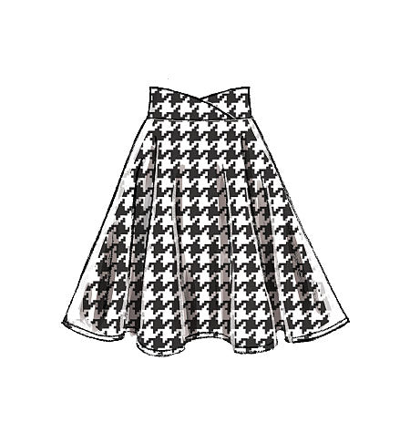 M7197 Misses' Skirts (Size: 6-8-10-12-14)