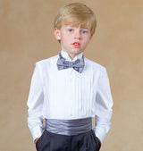 M7223 Children's/Boys' Lined Vests, Cummerbund, Bow Tie and Necktie (Size: 3-4-5-6)