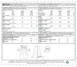 M7231 Girls' Pioneer Costumes (Size: 14-16)