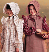 M7231 Girls' Pioneer Costumes (Size: 10-12)