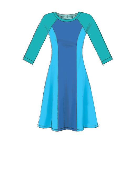 M7349 Robes - Jeune Femme/Petite J. Femme (grandeur : 6-8-10-12-14)