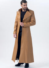 M7374 Collared and Seamed Coats (size: 38-40-42-44)