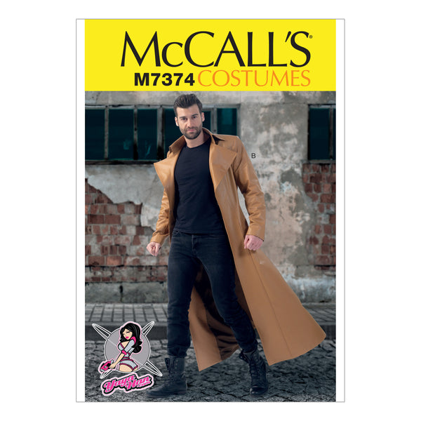 M7374 Collared and Seamed Coats (size: 46-48-50-52)