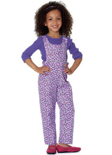 M7459 Children's/Girls' Jumpers and Overalls (size: 7-8-10-12-14)