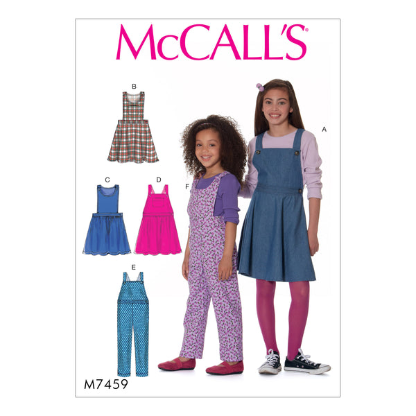 M7459 Children's/Girls' Jumpers and Overalls