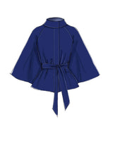 M7477 Misses' Hooded, Collared or Collarless Capes (size: 4-6-8-10-12-14)