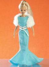 M7520 Gowns, Stole, Dresses, Coats and Hat for 11&frac12;" Doll (size: One Size Only)