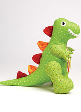 M7553 Dinosaur Plush Toys and Appliqu&eacute;d Quilt (size: One Size Only)