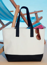 M7611 Misses' Lined Tote Bags with Contrast Variations (size: One Size Only)