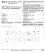 M7639 Clothes for 18" Dolls (size: One Size Only)