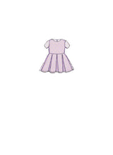 M7707 Children/Girls' Dresses and 18" Doll Dress