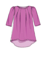 M7709 Children/Girls' Tops, Dresses and Leggings