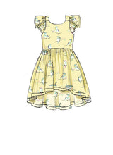 M7739 Children's/Girls' Dresses (size: 2-3-4-5)