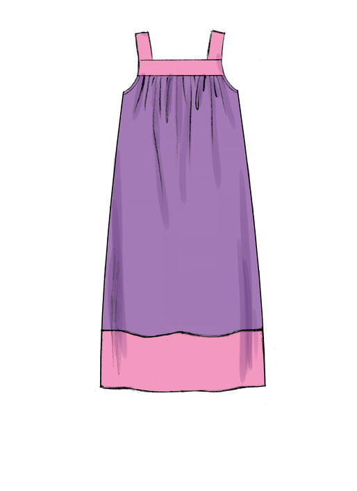 M7768 Children's/Girls' Dresses (size: 3-4-5-6)
