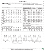 M7768 Robes pour enfant / fillette (grandeur : 3-4-5-6)