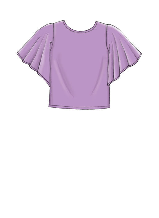 M7799 Children's/Girls' Tops