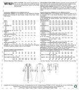 M7821 Men's Costume (size: 46-48-50-52)