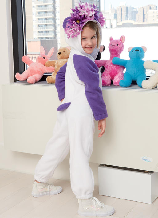 M7852 Miss/Children's/Girls' Costume (size: 3-4-5-6-7-8)