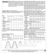 M7854 Misses' Costume (size: 14-16-18-20-22)