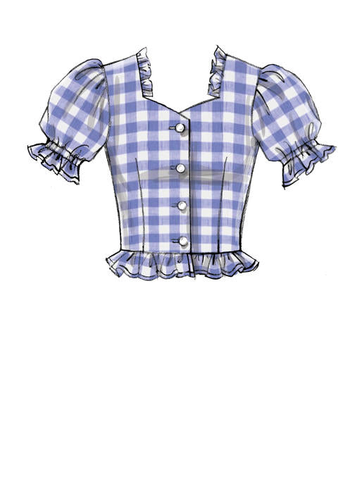 M7900 Misses' Tops (size: 14-16-18-20-22)