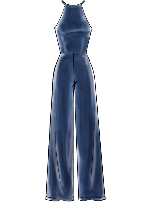 M7910 Misses' Jumpsuits