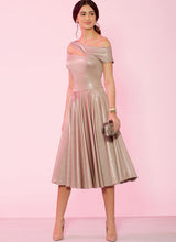 M7926 Misses' and Women's Special Occasion Dresses (size: 18W-20W-22W-24W)