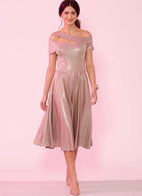 M7926 Misses' and Women's Special Occasion Dresses (size: 18W-20W-22W-24W)