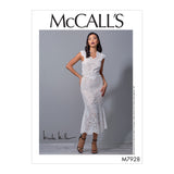 M7928 Misses' Special Occasion Dress (size: 12-14-16-18-20)