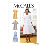 M7948 Misses' Dresses (size: 14-16-18-20-22)