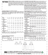 M7965 Déguisement pour Jeune Femme (grandeur : 6-8-10-12-14)