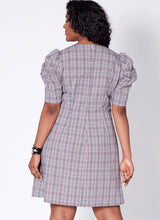 M7968 Misses' and Women's Dresses (size: 8-10-12-14-16)