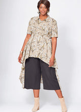M7985 Misses' and Women's Top, Tunics, and Pants (size: 18W-20W-22W-24W)