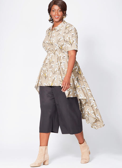 M7985 Misses' and Women's Top, Tunics, and Pants (size: 18W-20W-22W-24W)