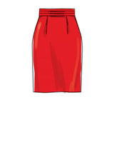 M8004 Misses' Skirt and Belt (size: 14-16-18-20-22)