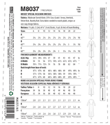 M8037 #MaraMcCalls - Misses' Special Occasion Dresses (size: 14-16-18-20-22)