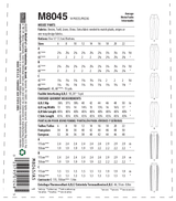 M8045 #AbbieMcCalls - Misses' Pants (size: 14-16-18-20-22)
