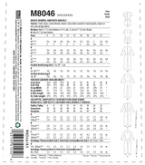 M8046 #TrudyMcCalls - Misses' Romper, Jumpsuit & Belt (size: 6-8-10-12-14)