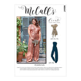 M8047 #EdieMcCalls - Misses' & Women's Romper, Jumpsuit & Sash (size: 8-10-12-14-16)