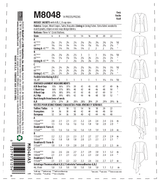 M8048 #JessaMcCalls - Misses' Jackets (size: 6-8-10-12-14)
