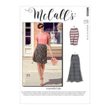 M8055 #TillieMcCalls - Misses' Straight or A-line Skirts In 7 Lengths (size: 14-16-18-20-22)