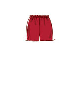 M8057 #EmilyMcCalls - Misses' Elastic-Waist Shorts and Pants (size: XS-S-M)