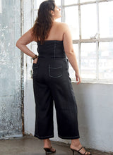 M8101 #NatalaMcCalls - Misses' & Women's Romper, Jumpsuit & Belt (size: 8-10-12-14-16)
