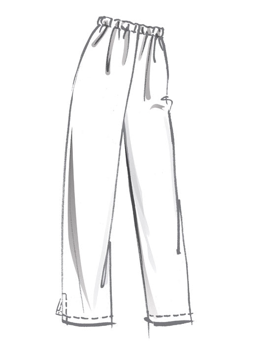 M8158 #RosieMcCalls - Women's Tops, Dresses, Shorts & Capri Pants (Size: 18W-20W-22W-24W)