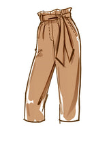 M8168 #TaylorMcCalls - Shorts, pantalons et ceinturon pour femme (Size: 6-8-10-12-14-16-18-20-22)